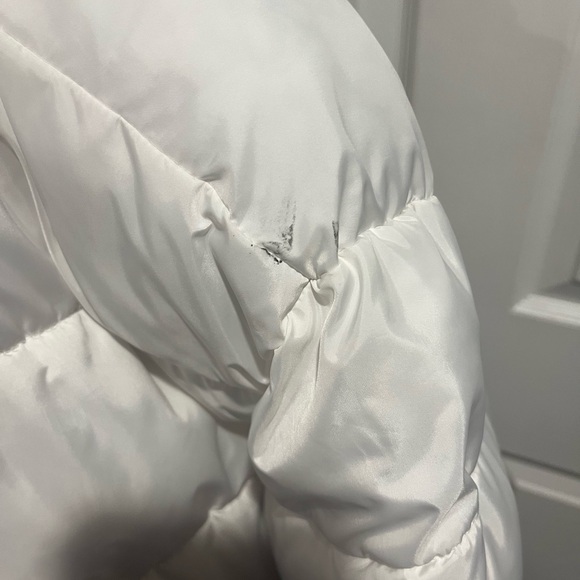 Sebby white puffer jacket - Picture 5 of 7